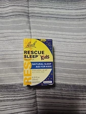 NIB Bach Rescue Sleep Kids Natural Sleep Aid Dropper 0.35 fl oz Free Shipping