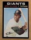 Willie McCovey 1971 Topps Baseball Card #50, NM, San Francisco Giants Legend