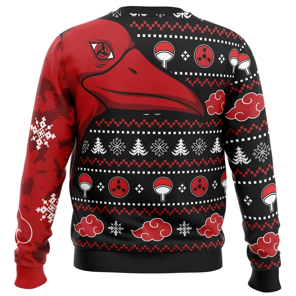 Akatsuki Itachi Symbolic Crows Christmas Ugly Sweater