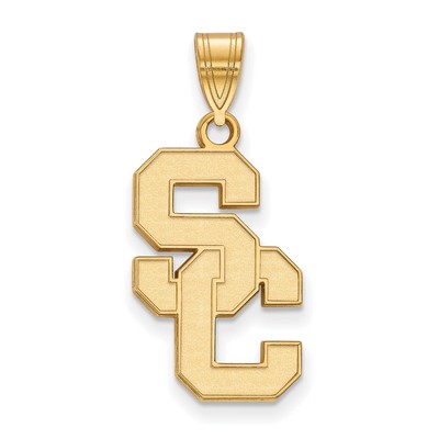 10k Gold LogoArt University of Southern California S-C großer Anhänger