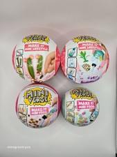 Miniverse Make It Mini Mixed LOT of 4 - Series 1 Lifestyle, Diner, Cafe -Sealed 