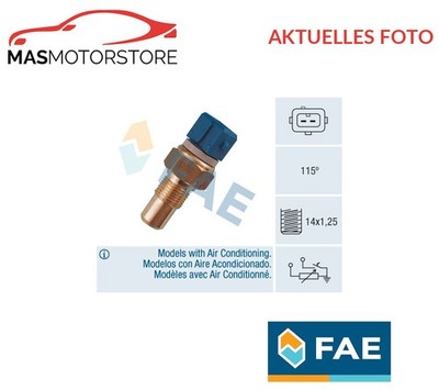KÜHLMITTELTEMPERATURSENSOR NIEDRIGER FAE 34110 I FÜR PEUGEOT 406,405 I,306,307