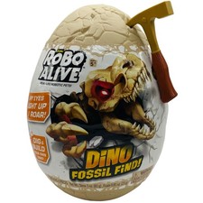 Zuru Robo Alive Dino Fossil Find Surprise Egg Build Dino 1 Pack New