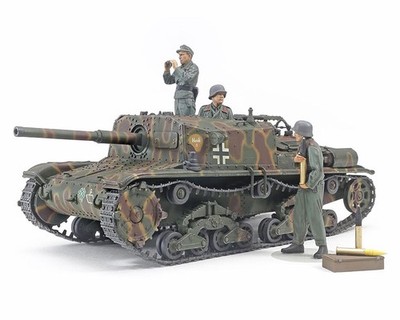 Tamiya 1/35 Semovente M42 da75/34 Tank Plastic Model Kit [TAM37029]