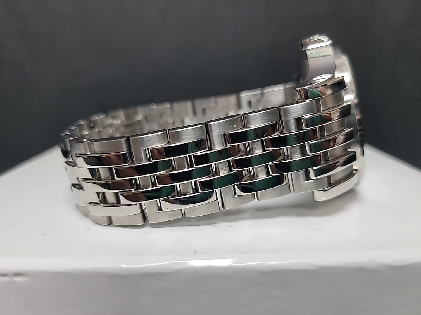 Men's Bulova Accutron 63A0001 Autiomatic 40MM Skeletal Stainless Watch w Box 107