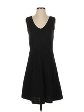 Nine West Women Black Casual Dress S