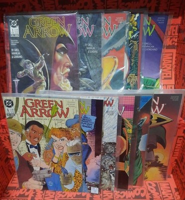 GREEN ARROW #1-11 DC comics LOT justice league superman batman wonder woman