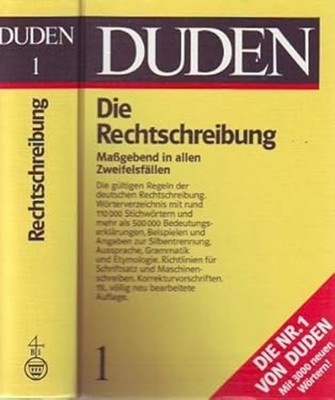 Duden-Rechtschreibung Hardcover
