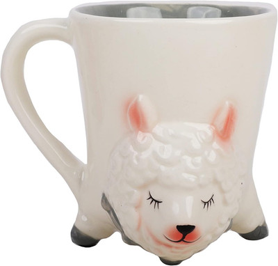 Servette Home Ceramic Coffee Mug 10oz Animal Mugs - Sheep