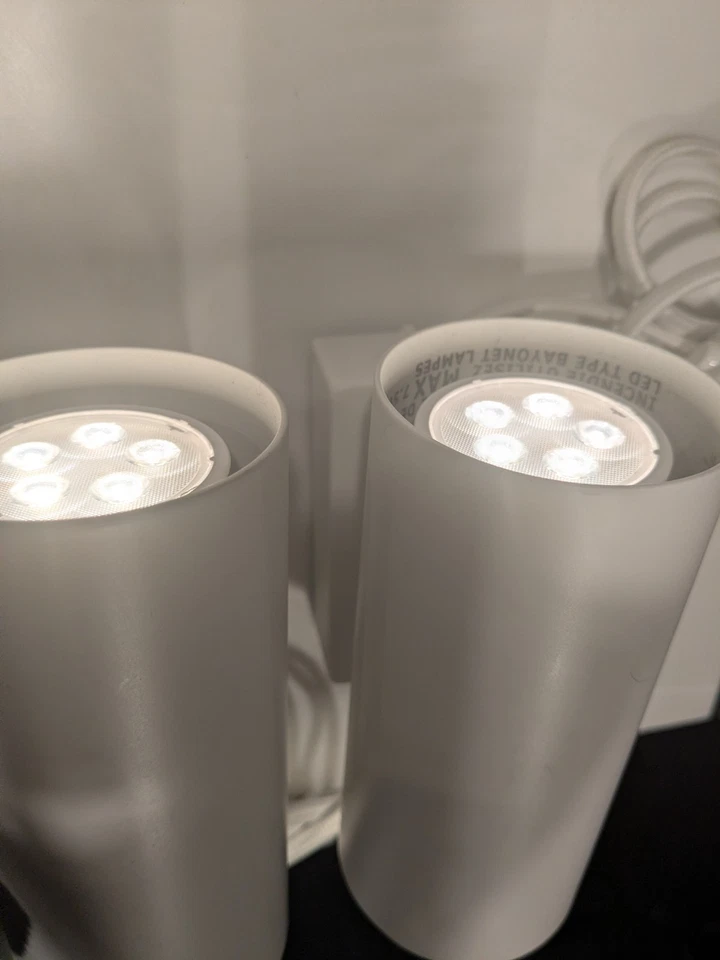 2件套宜家NYMANE壁挂式/筒灯003.978.59阅读壁灯 — 第 3/4 张图片