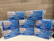 24 HDX NonScratch Scrub Sponges For Non-Stick Cookware Showers Tubes & More 8 Pk