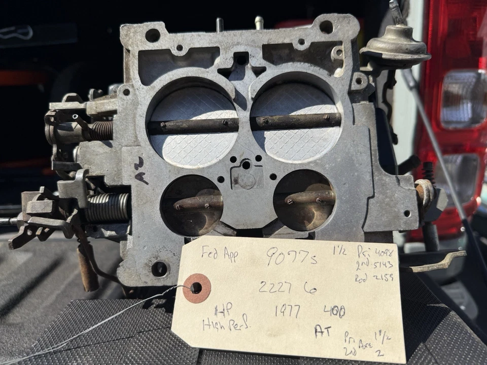 1977 Vintage Thermoquad Carburetor - Image 4 of 4