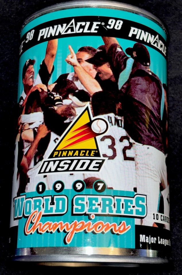 5 1998 Pinnacle Inside MLB Cans SP CHASE VERSIONS Unopened: Marlins Rays Dbacks - Image 4 of 4