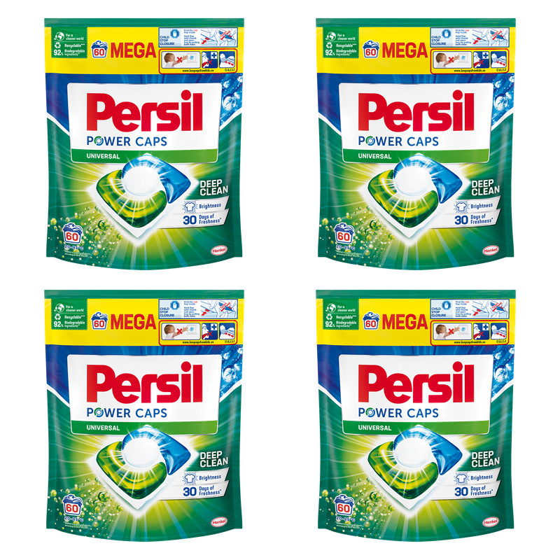 Persil Power Caps Universal 840g 60 Prań X4 Handle Polska Sp. z o.o.
