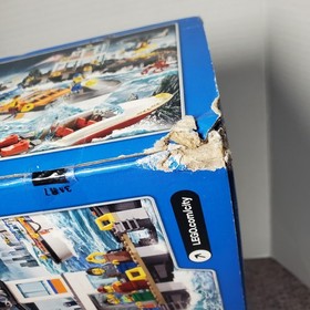 Lego City 60167 Coast Guard Head Quarters Retired Set New Some Box Damage