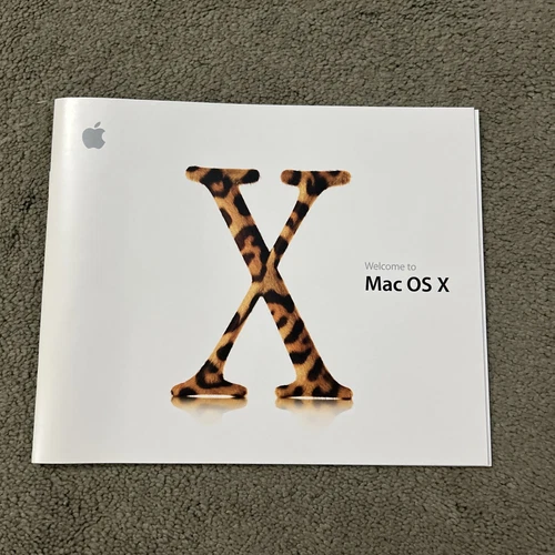 Welcome to Mac OS X 2002 Manual