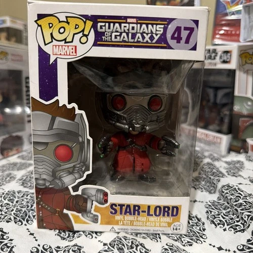 Funko Pop! Vinyl: Marvel - Star-Lord #47 minor box wear never opened