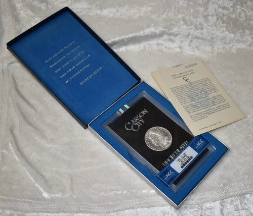 1881 CC MORGAN 90% SILVER ONE DOLLAR GSA HOARD NGC MS 62 PL MS62PL PROOF LIKE US