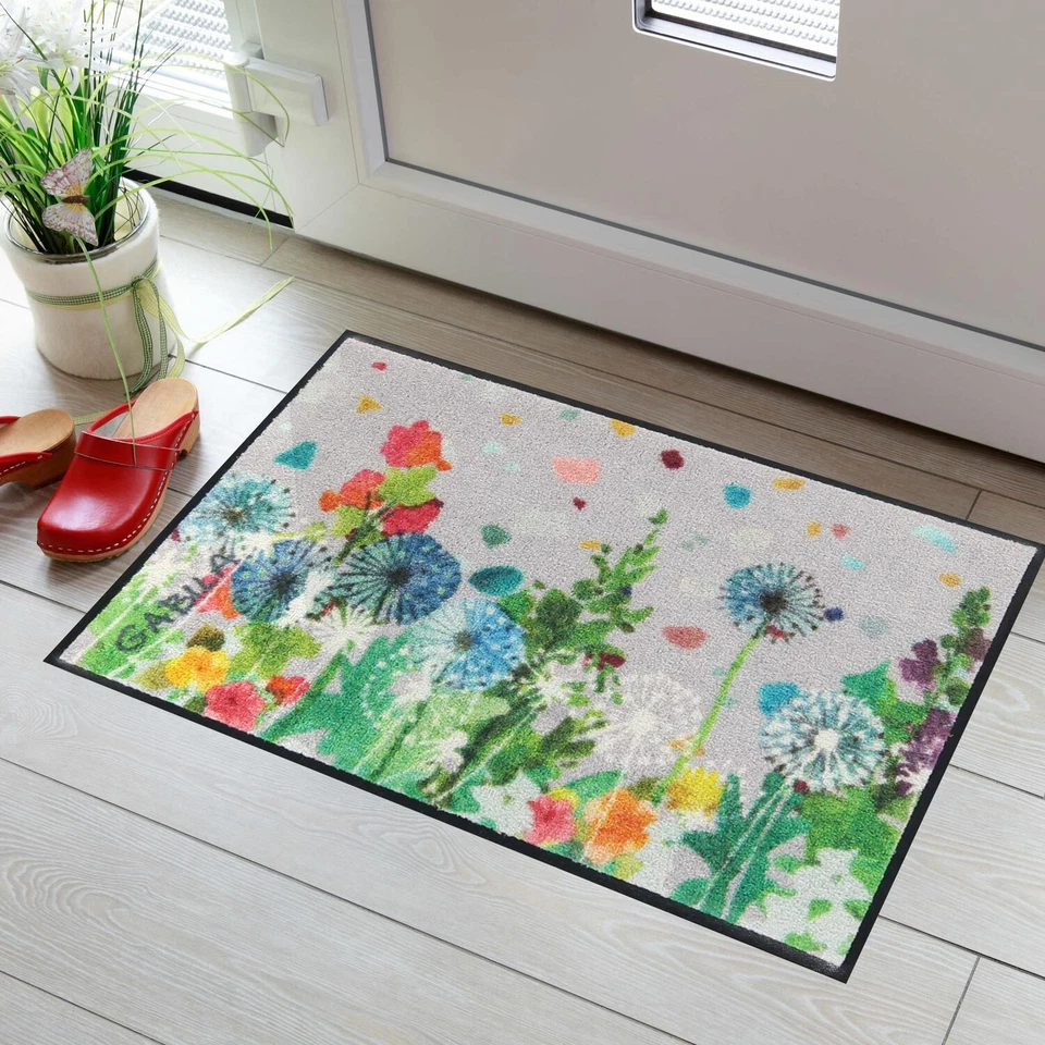 Salonloewe Fußmatte Bee happy Portrait 50x75 cm Sauberlaufmatte - Bild 2 von 4