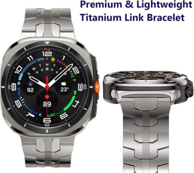 Premium Stainless Steel Strap For Samsung Galaxy Watch Ultra 47mm Buckle Band