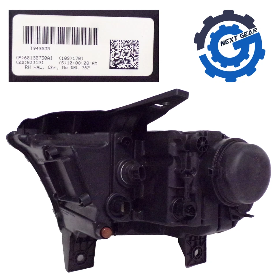 OEM Mopar Front Right Headlight Head Lamp 2014-2015 Dodge Durango 68188730AI - Image 2 of 4