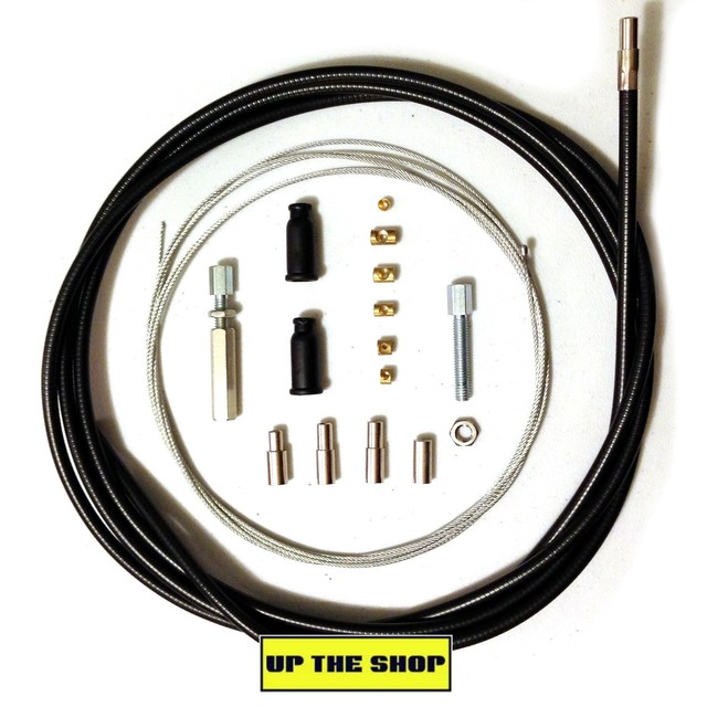 Venhill U014102BK Universal Throttle Cable Kit (6mm Outer) 2.35m