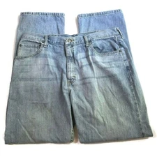 Wrangler Relaxed Fit Mens Jeans 38 x 32 Work Wear High Rise Boot Cut
