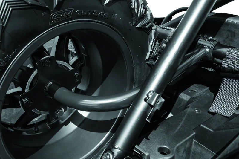 Porta neumáticos de repuesto DragonFire Racing - Se adapta a los modelos Polaris RZR XP 14-22 Foto 3 de 4