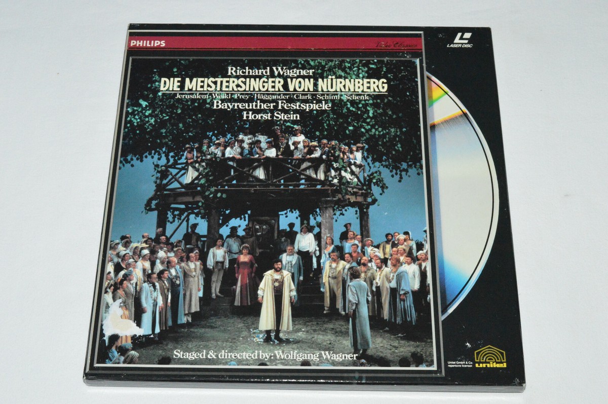 【レーザーディスク】RICHAR WAGNER RICHARD WAGNER Die Meistersinger Von Nurnberg LASERDISC BOX