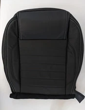 2010 2011 2012 2013 2014 Ford Mustang Driver Bottom Black LEATHER Seat Cover