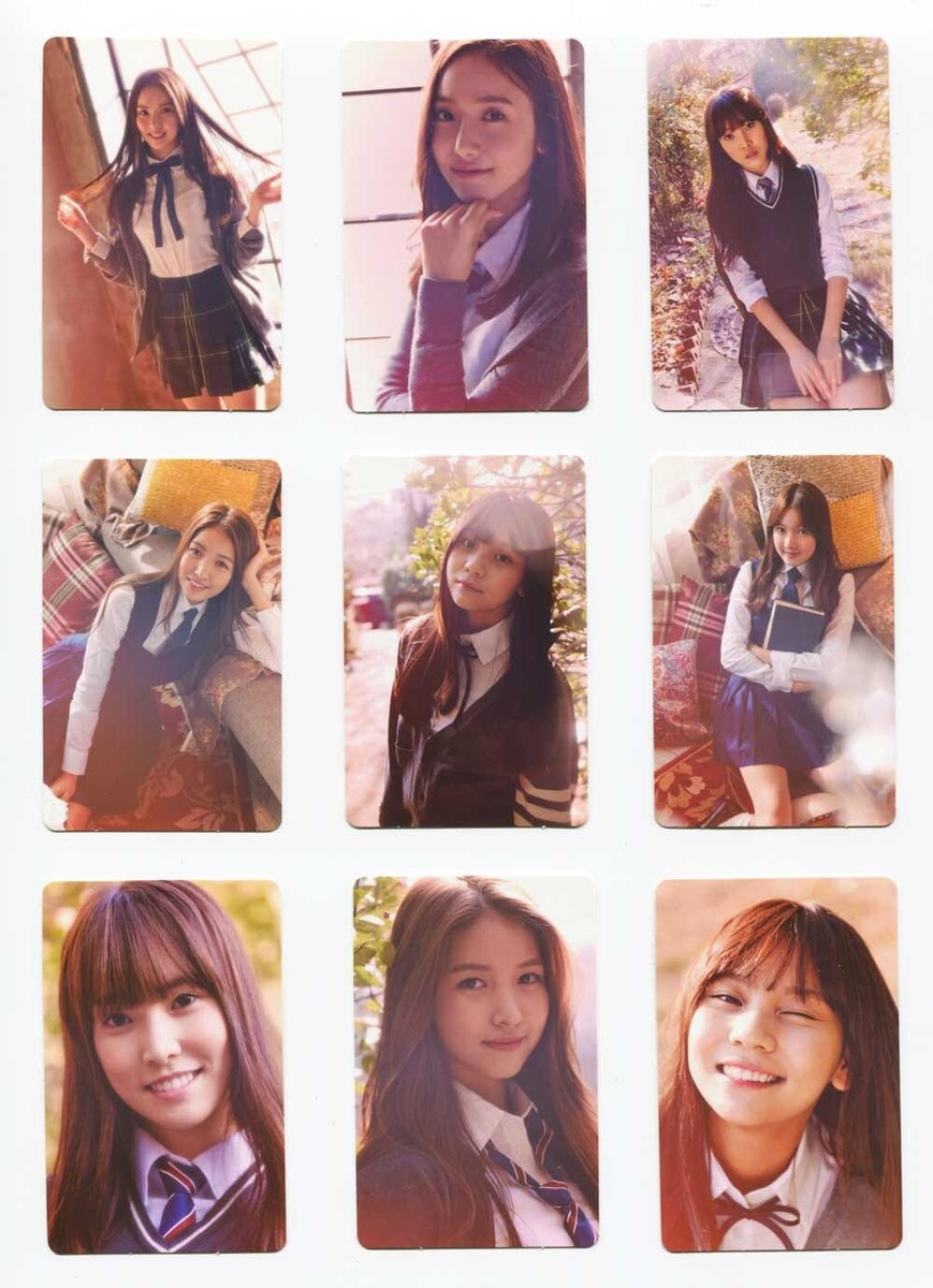 GFRIEND - 3rd Mini Album [SNOWFLAKE] OFFICIAL PHOTOCARD | eBay