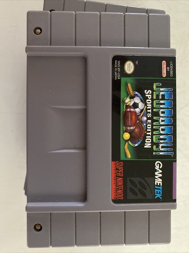 SNES lot Of 5 Sim City Zoop Super Scope Jeopardy Sports Caesar Tested Nintendo - Picture 7 of 8