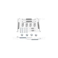 ZubehöRsatz, Bremsbacken NK 7947680 FüR Audi Seat Skoda Vw, Hinterachse