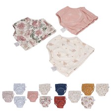 3pcs Baby Absorbent Training Pants Reusable Washable 6 Layers Gauze Breathable