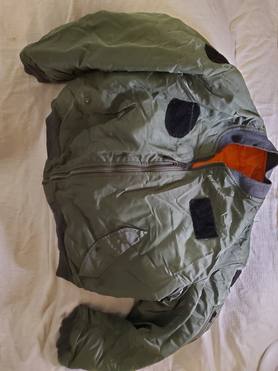 ジャケット・アウター 00s Ma-1 flight nylon jacket design Vintage MA-1 Bomber Jacket Size Large Flyer MIL-J-82790J | eBay