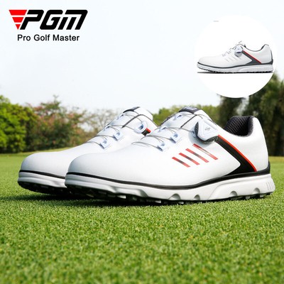 PGM Quick Lace Men Golf Shoes Waterproof Sports Sneakers Anti-slip Soft Trainers