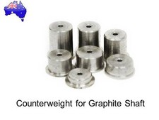 2PCS COUNTERWEIGHT COUNTER WEIGHT FOR GOLF GRAPHITE SHAFT 8g /12g /20g