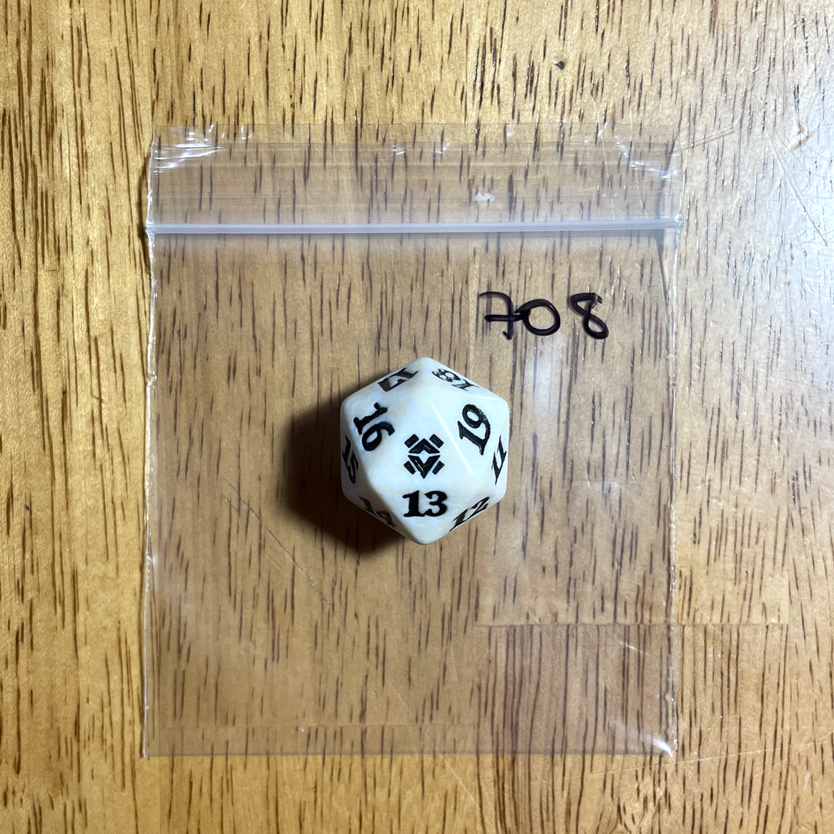 🎲 MTG d20 Spindown 20-sided Life Counter die dice Zendikar Rising ZNR  White 708