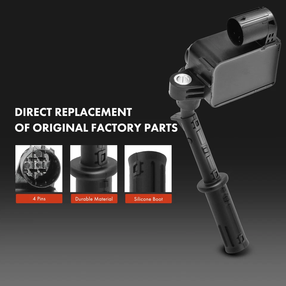 Kit de 6 bobinas de encendido y 6 bujías de iridio para Mercedes-Benz ML350 2012-2015 Foto 4 de 4