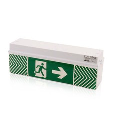 Notleuchte Brandschutz Notausgang LED IP54, Wand & Deckenmontage, Notlicht 3h/8h