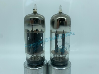 CBS Industrial 6463 Dual Triode NIB/NOS Tubes  Platinum Matched on AT1000