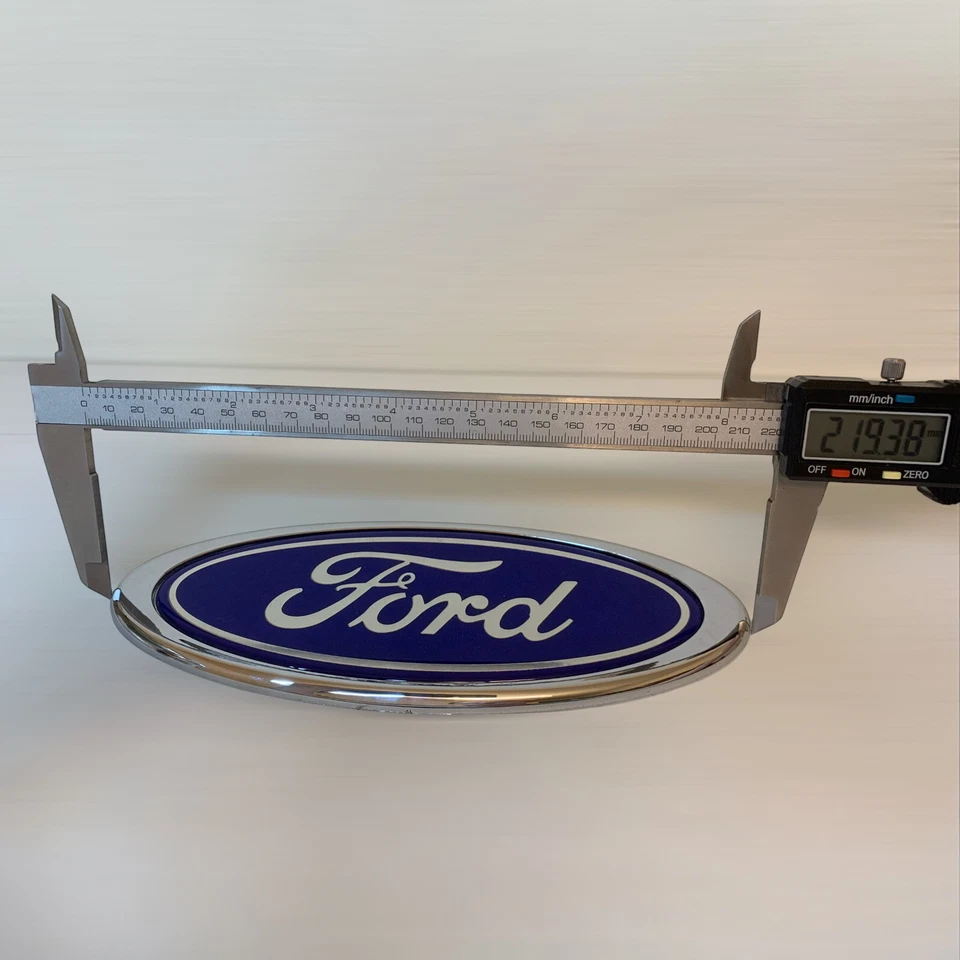 Emblema insignia Ford - Delgado plano 9" logotipo puerta trasera o rejilla para Ford F-150 Flex Foto 4 de 4