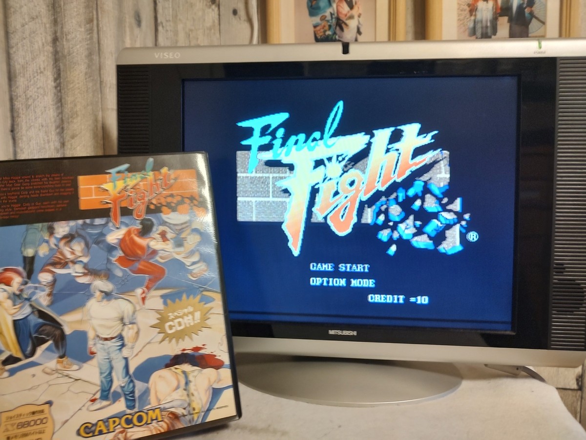 【非売品】X68000 ファイナルファイト 販促ポスター CAPCOM レア CAPCOM】ファイナルファイト アーケードポスター