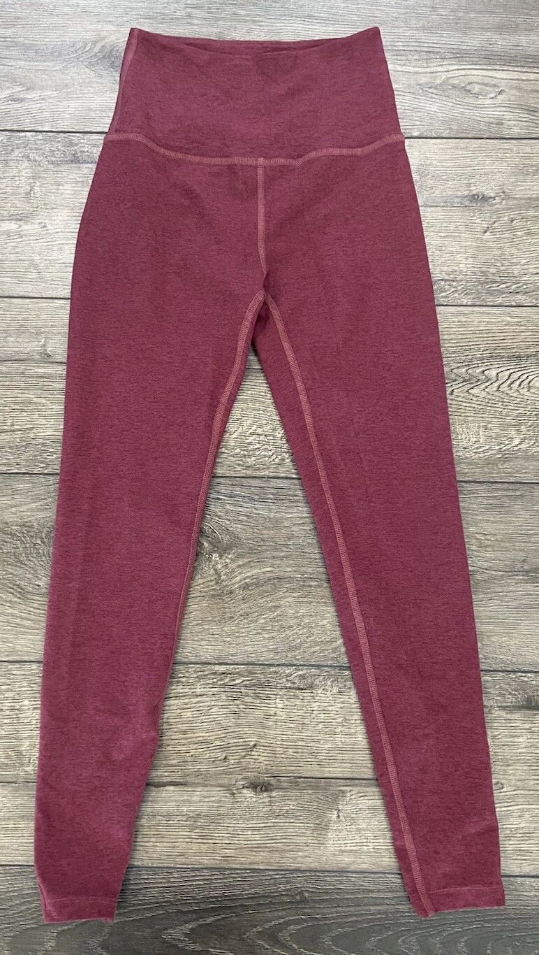 beyond-yoga elastic criss cross ankle leggings