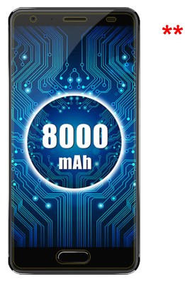 2x Pellicola Protettiva per Oukitel V2 Protezione Vetro
