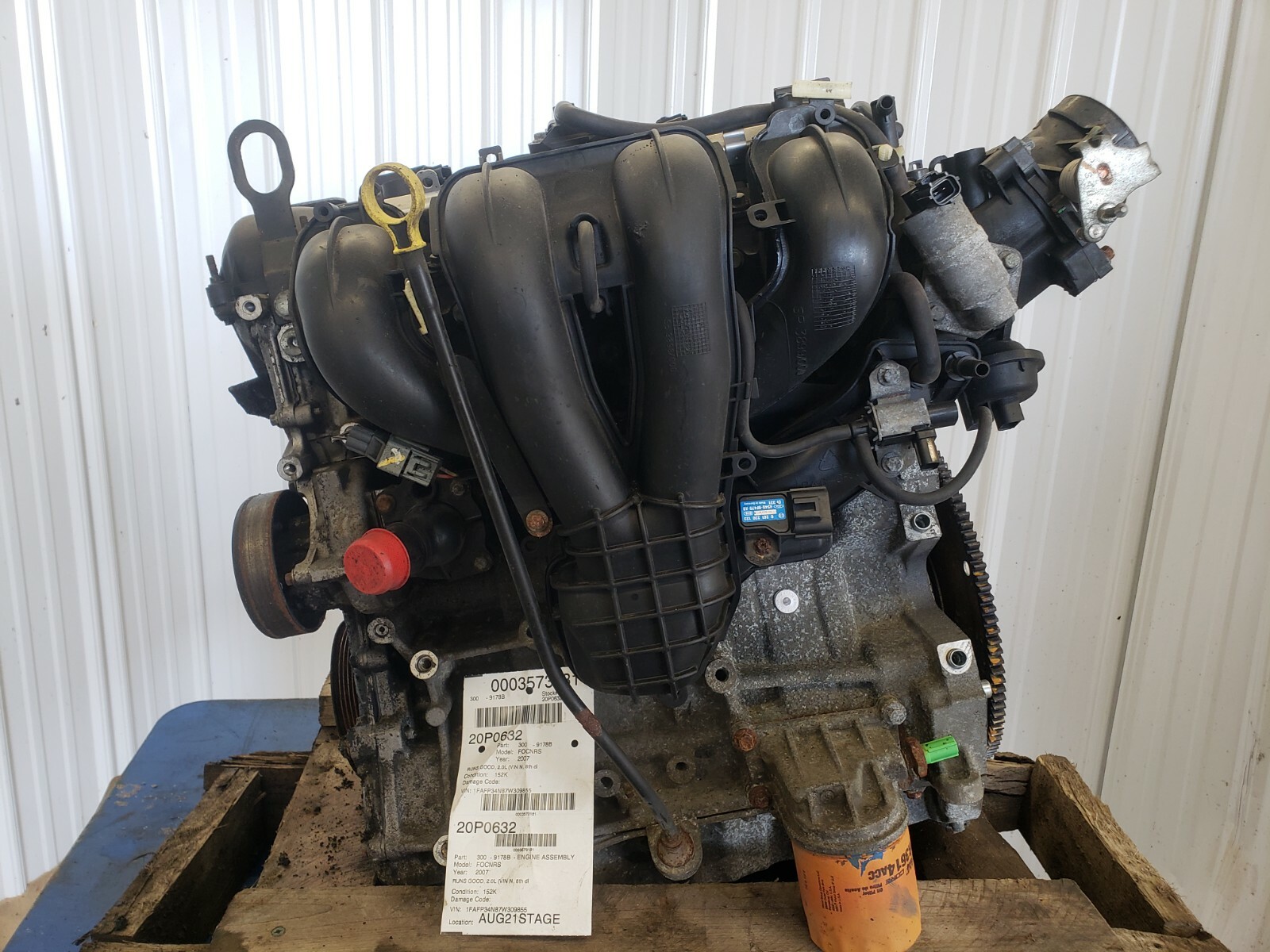 2007 FORD FOCUS 2.0 DOHC Engine Motor 152,290 Miles No Core Charge | eBay