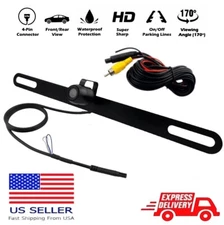 Backup Camera Rear View License Plate Night Vision Waterproof for CLARION Radio