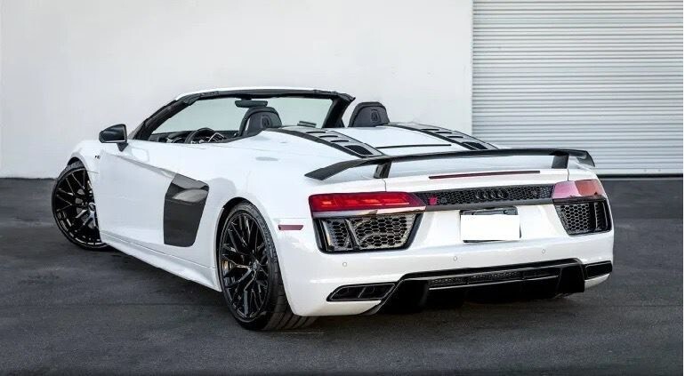 Audi R8 Gen2 Sypder Rear Wing - Carbon Fiber 2017 to 2023
