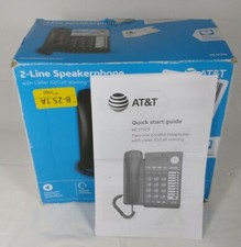 AT T ML17929 2 Line Office Phone Caller ID Speaker Conference HS Jack NEW Open