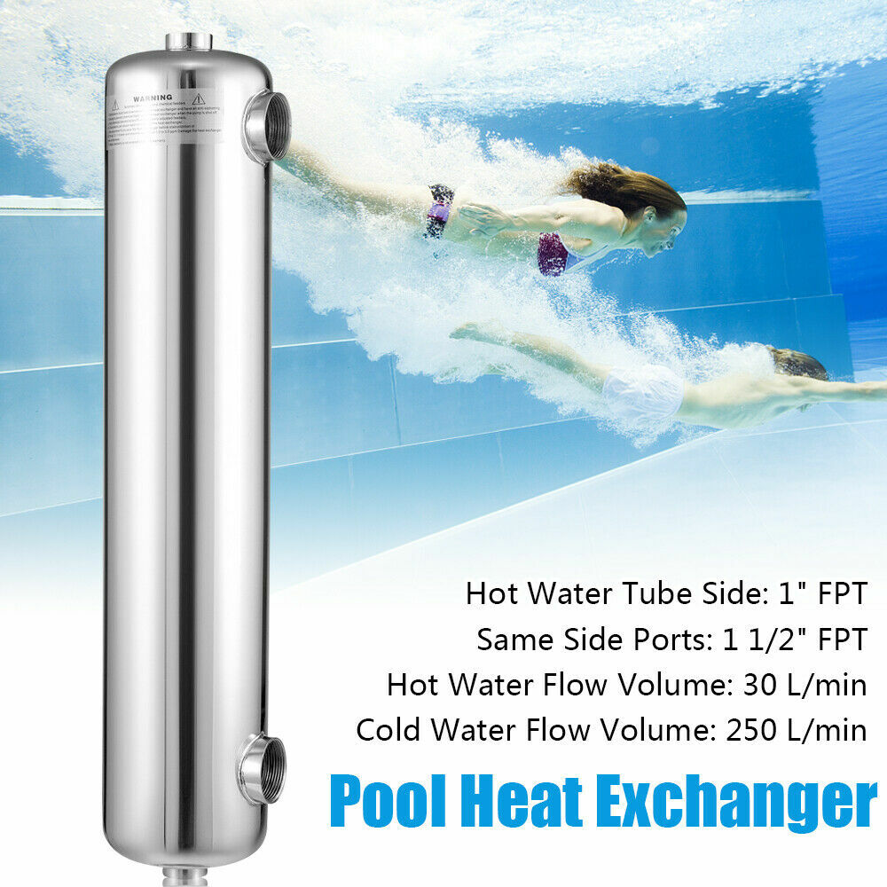 Solar Pool Patriot Pool Heating BOWMAN FC100-5103-3C Cupro Nickel